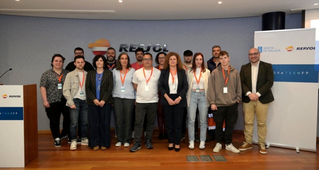 Repsol plantea un reto tecnológico con IA para que alumnado de FP lo resuelva en el II InnovaTech FP de la Xunta de Galicia