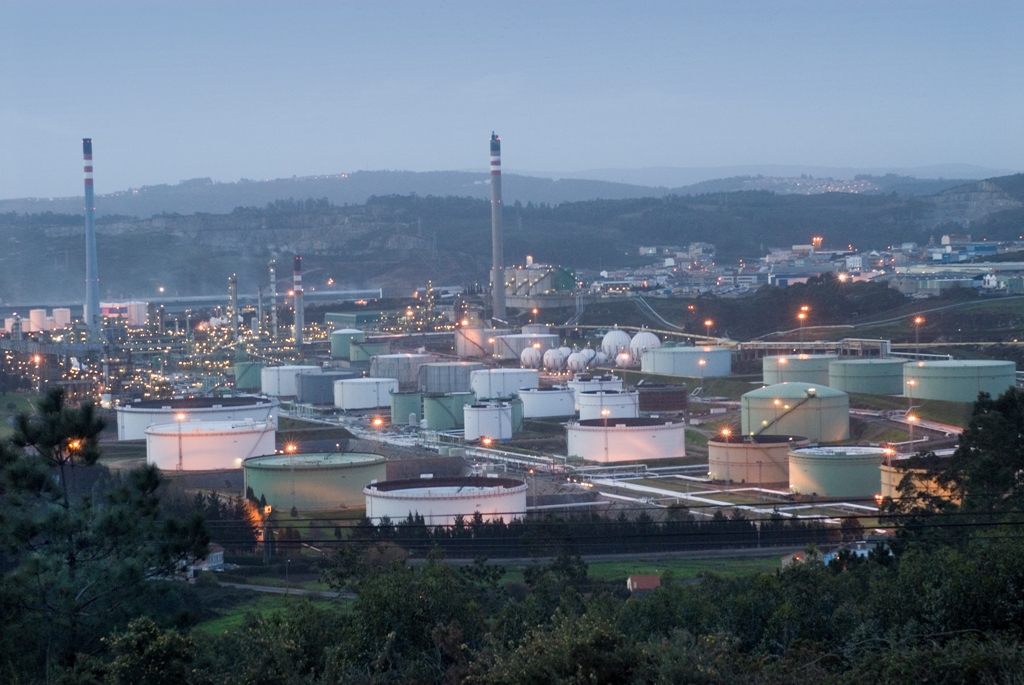 Vista general del Complejo Industrial de A Coruña