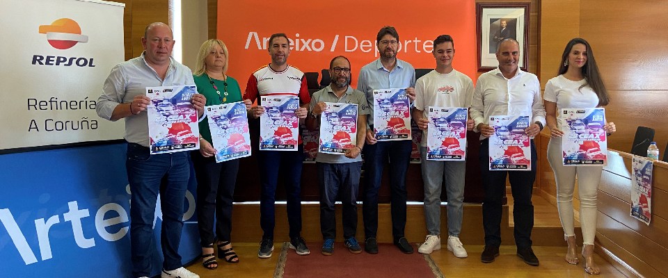 Presentación Campionato de España de autocross en Arteixo